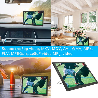 15.4" Portable TV Monitor, Android, Bluetooth, 2GB+16GB, USB/HDMI | LED-1688A