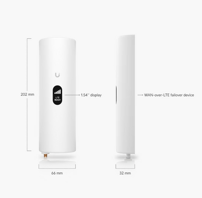 Ubiquiti UniFi LTE Backup Pro U-LTE-Backup Pro – 4G LTE with PoE & Gigabit Ethernet