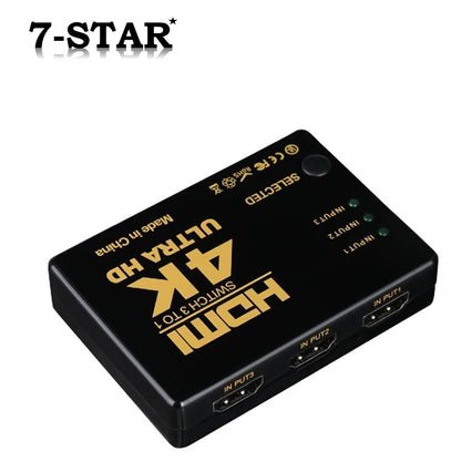 3x1 HDMI Switcher 4K/1080P – 3-in-1 HDMI Hub Splitter for TV | HS301