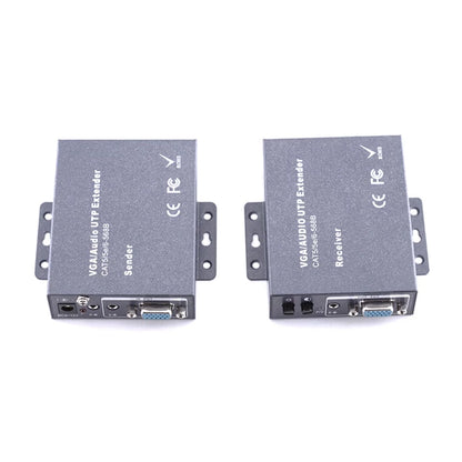 300M VGA Extender with Audio | 1x1 Splitter Sender | VE02-2
