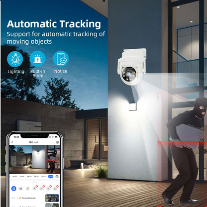 AI Yoosee Mini Outdoor PTZ Wireless IP Camera | WIPS870