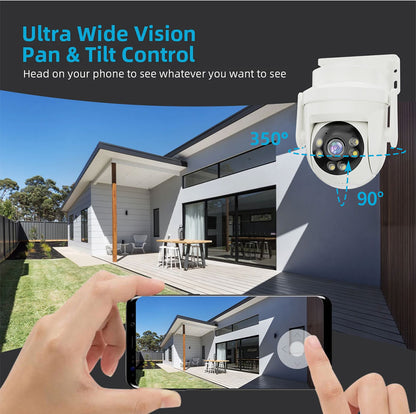 AI Yoosee Mini Outdoor PTZ Wireless IP Camera | WIPS870