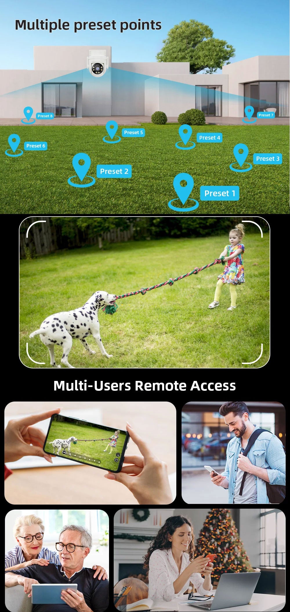AI Yoosee Mini Outdoor PTZ Wireless IP Camera | WIPS870