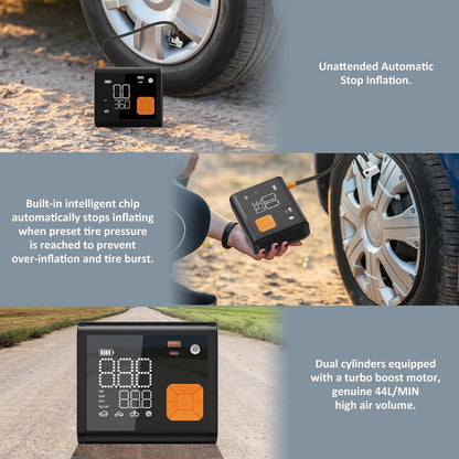 12000mAh Air Compressor Air Pump | 7SXM-PSAC1200