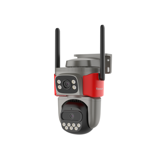 WiFi Full Color Dual-Lens Fire Recognition | Smoke Detector Network Camera | VS-AF621DR-WIFI