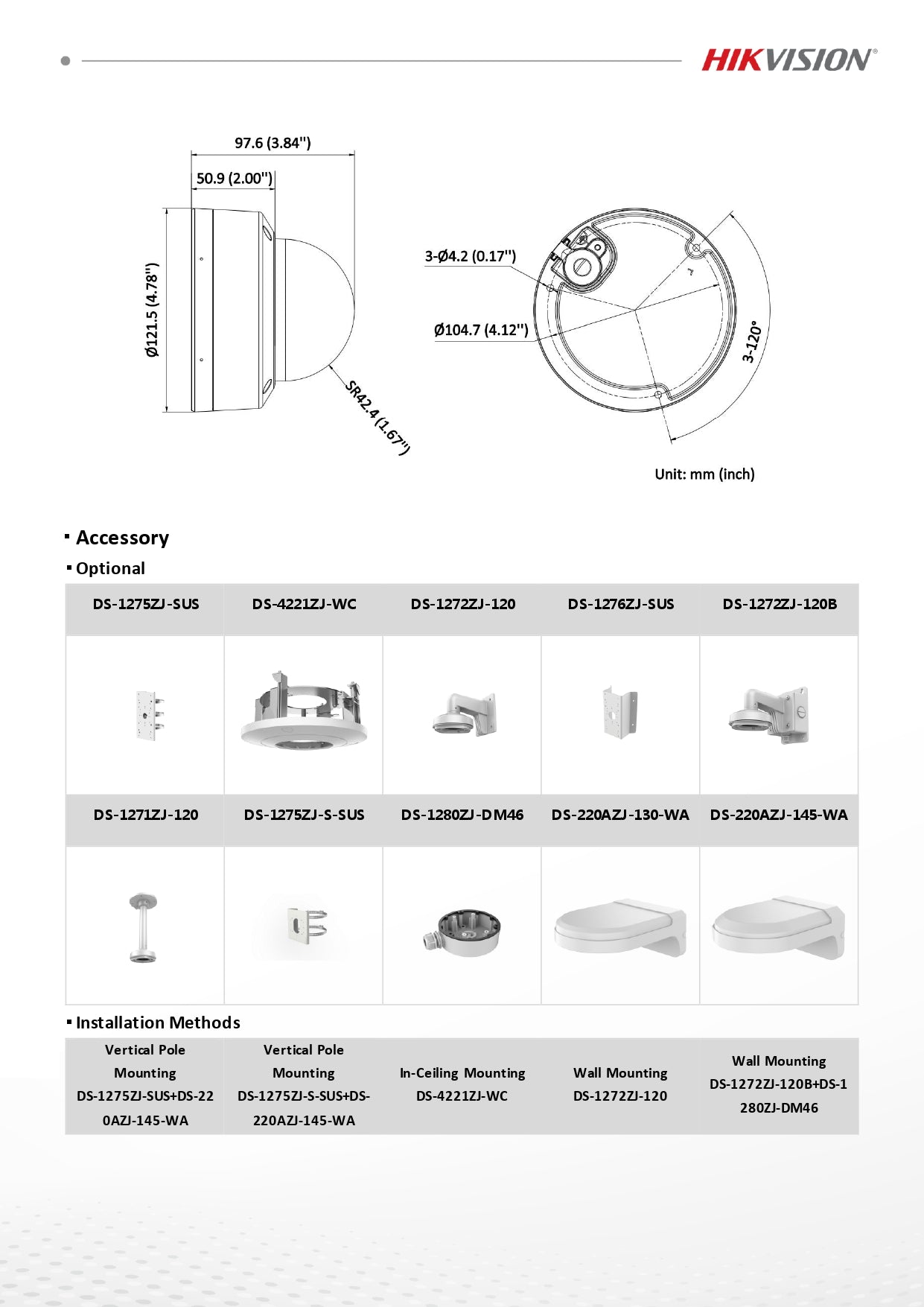 Hikvision DS-2CD1163G2-LIU 6MP Smart Hybrid Light Dome IP Camera