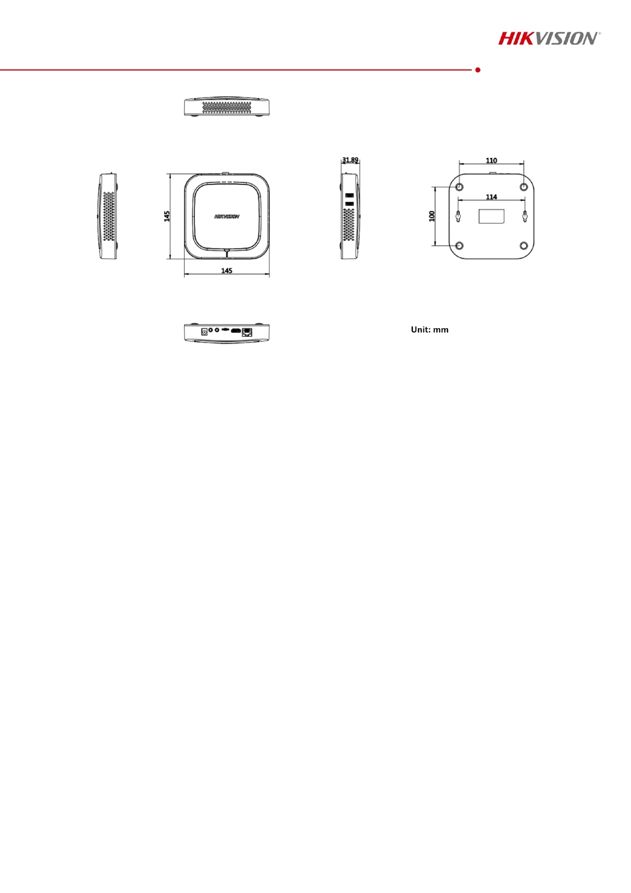 Hikvision DS-D60E-B Digital Signage Player | Remote Media Player
