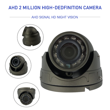 Mini Turret Dome 4MP Audio Panoramic Ultra Wide Angle IR PoE Network IP Camera