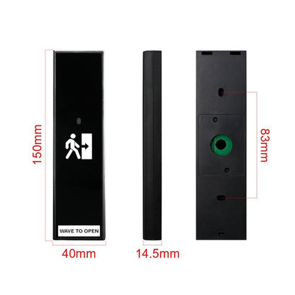 Contactless Infrared Exit Button – Touch-Free Access Control Sensor | DA-RNT150