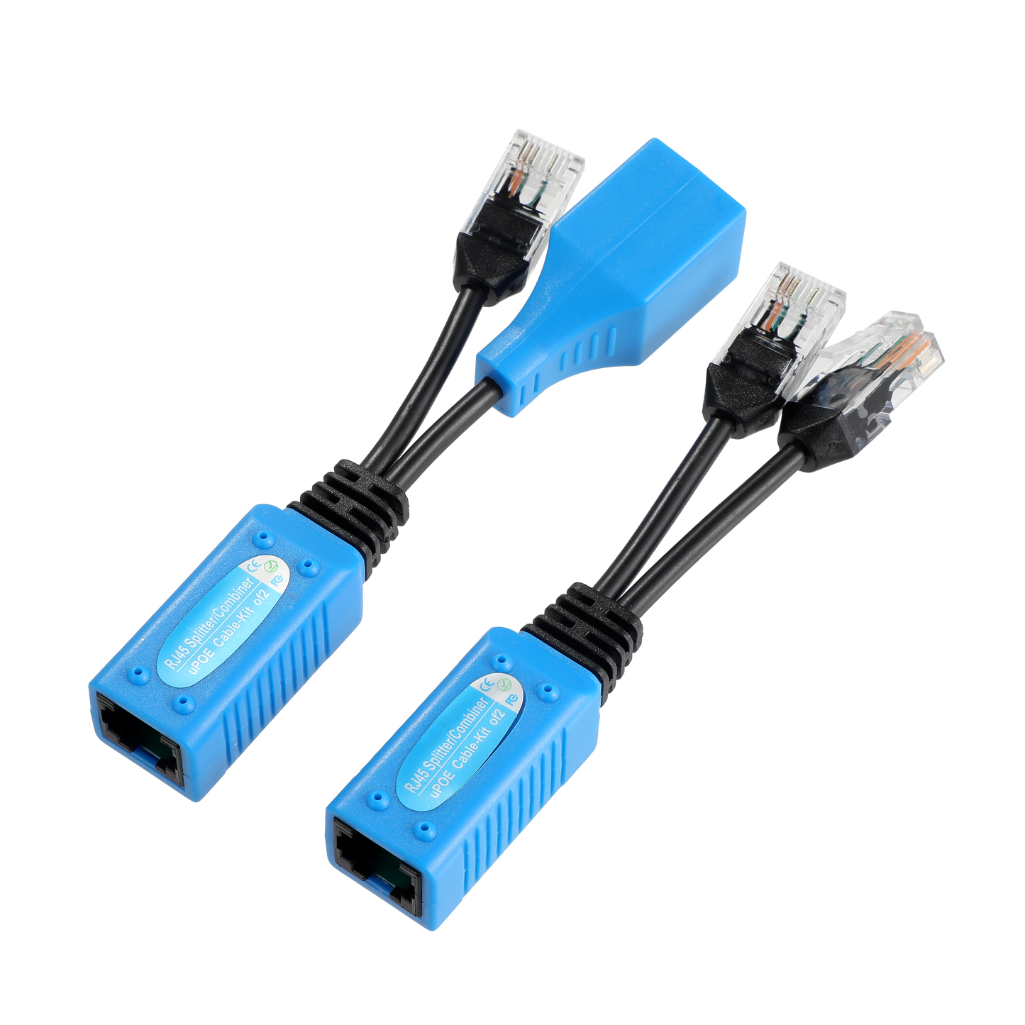 RJ45 Ethernet PoE Combiner/Splitter Cable | POE-3M1F