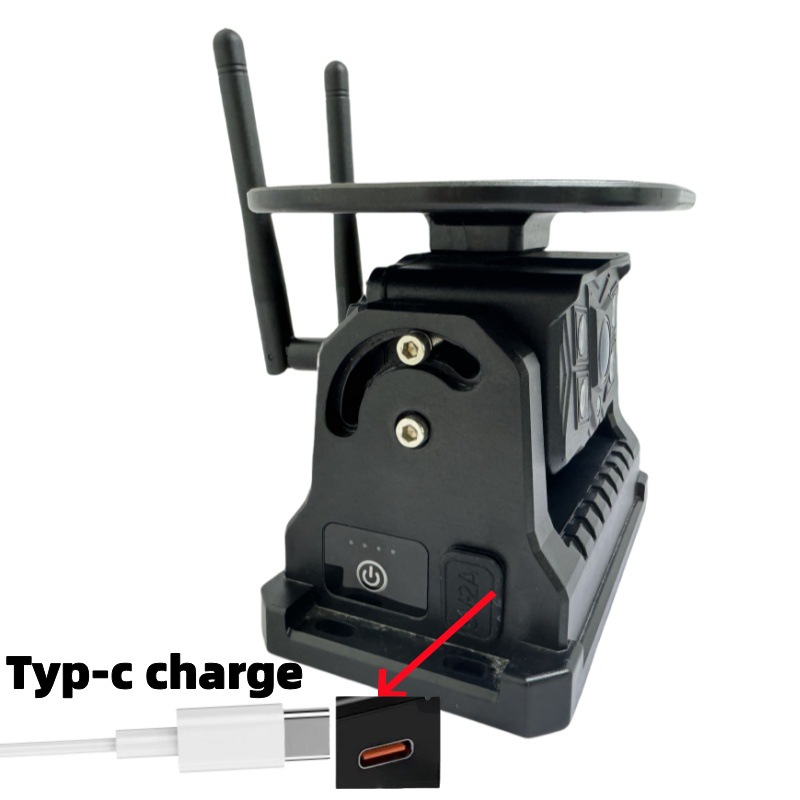 Wireless 4CH 7 Inch IPS Monitor with 1080P Solar Magnetic Backup Camera | LED7041-WSPB