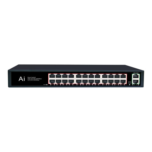 24 Port Gigabit Network Switch 24+2 Uplink Port Network Switch | 7SNSB-SG224