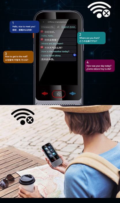 M30 AI Language Translator Device Portable Voice Interpreter | AITM-M30
