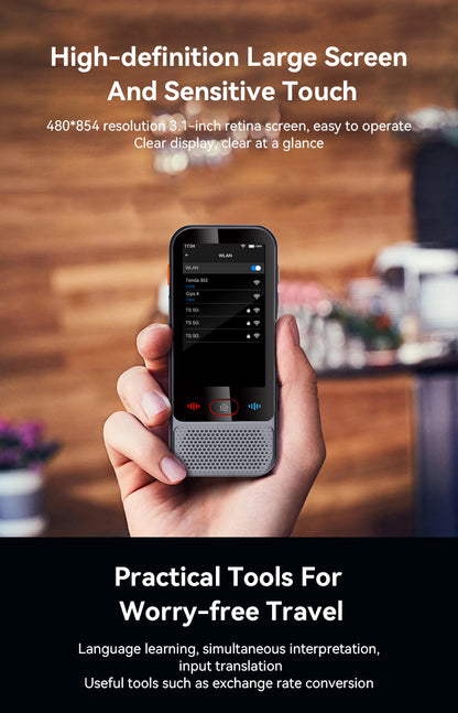 M30 AI Language Translator Device Portable Voice Interpreter | AITM-M30