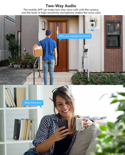 Outdoor PTZ 4MP Dual Lens 2MP+2MP Wireless IP Camera | WIPS880