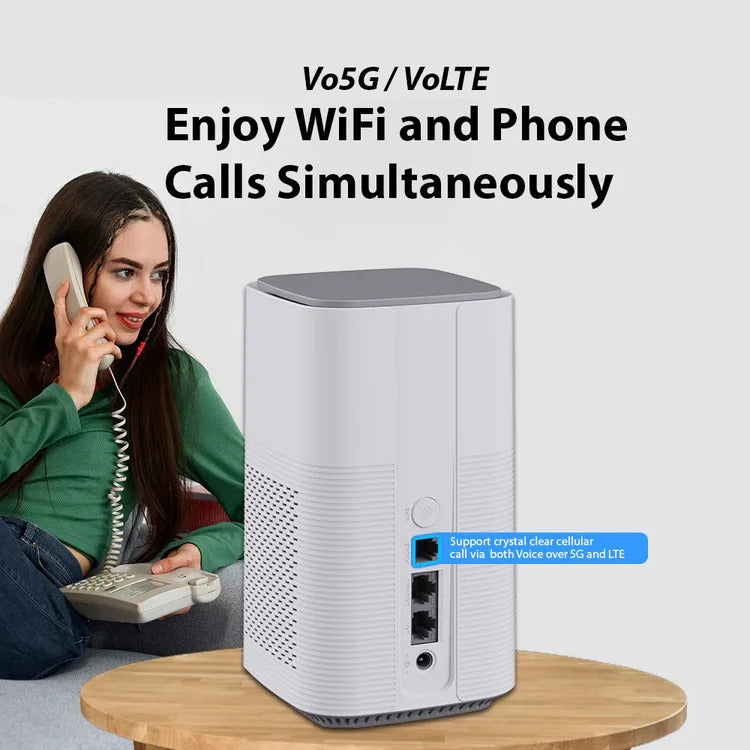 D-Link DWR-BE7200G 5G NR Wi-Fi 7 BE7200 Multi-Gigabit Router with VoLTE & VoNR | DL-DWR-BE7200G