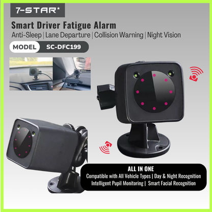 Driver Fatigue Detection System with Warning Sound | SC-DFC199