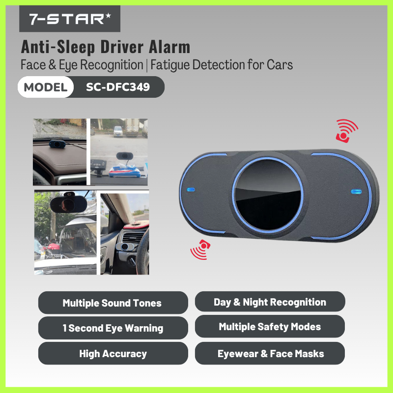Fatigue Detection Sleep Alarm Lane Warning Collision Sensor for Cars Trucks | SC-DFC349