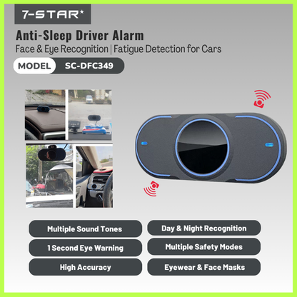 Fatigue Detection Sleep Alarm Lane Warning Collision Sensor for Cars Trucks | SC-DFC349
