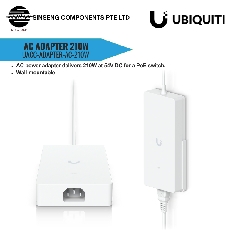 Ubiquiti Unifi UACC-Adapter-AC-210W AC Power Adapter 210W