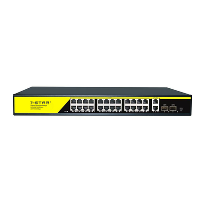 350W 24-Port Gigabit PoE Switch with Uplink & SFP | POE-G2422