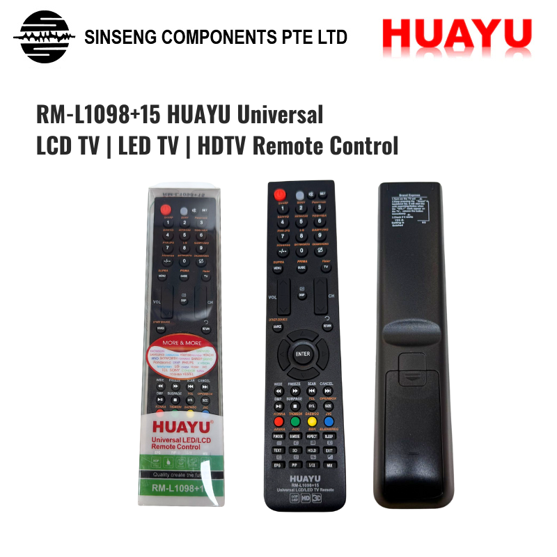 Universal TV Remote Control | RM-L1098+15