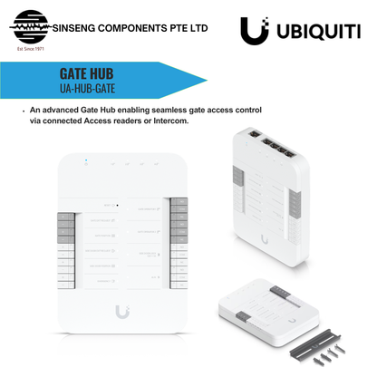 Ubiquiti UniFi Access UA-Hub-Gate Gate Hub – Access Control Controller
