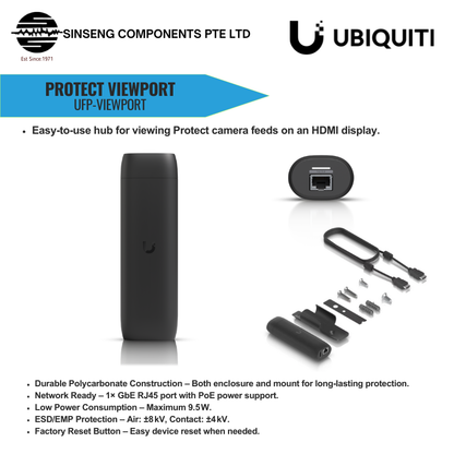 Ubiquiti Unifi UFP-VIEWPORT Protect UFP Viewport