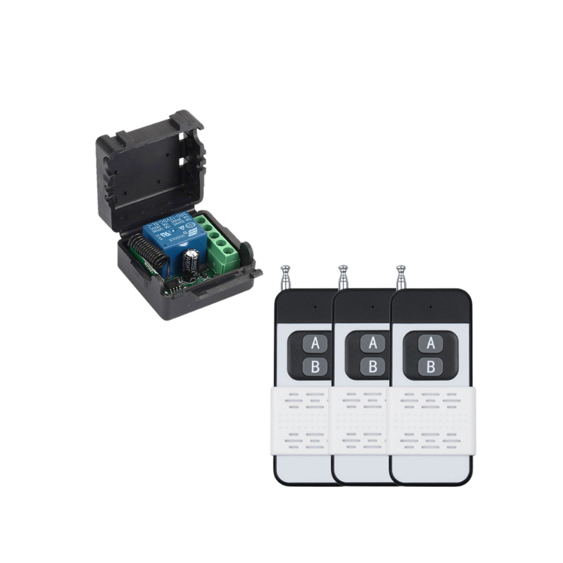 Biometric Wireless Door Remote x3 + Receiver | DA-WRC-3