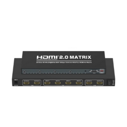 4K 3D HDMI 4x4 True Matrix Optical Digital Audio HDMI Switch | HM408M