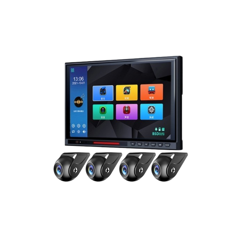 10.1''inch Touch Screen Monitor 4CH DVR Recorder 4Pcs Camera | MDVR1004R