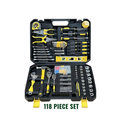118PCS Household Tools Set with Tool Box | 7STS-Y118 – Sinseng 118PCS Household Tools Set with Tool Box | 7STS-Y118 – Sinseng