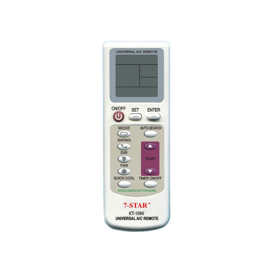 Universal Aircon Remote Control for all Air Conditioners | KT-109II