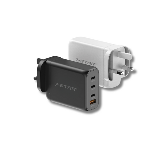 100W GaN PD Fast Charger Adapter | Type-C | USB A | 7SPD-63B