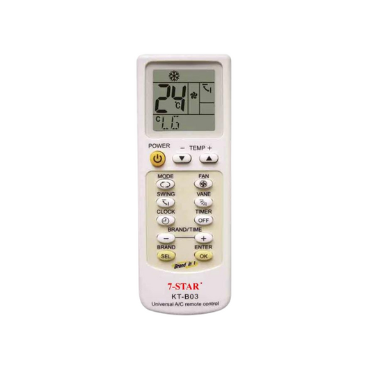 Universal Aircon Remote Control for All ACs (Auto-Search) | KT-B03