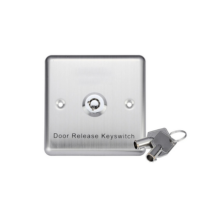Stainless Steel Door Release Key Switch for Access Control | KEY SWITCH