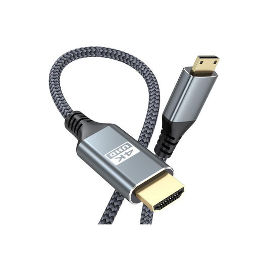 Mini HDMI to HDMI V2.0 4K60Hz 1080P 3D Cable | CB-MNHD-HD