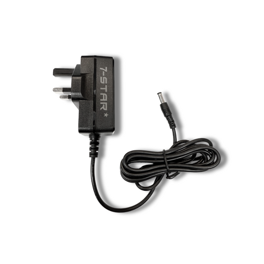 9V 2A UK Plug Adapter, 1.5M Cable, LED, CE/TUV Certified | 7S-AD9V2ADC(S)