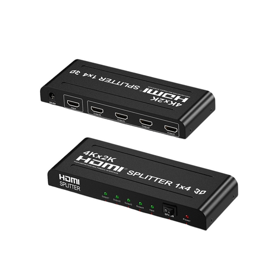 4K 1x4 HDMI Splitter/Distributor 1 Input 4 Output | HM104
