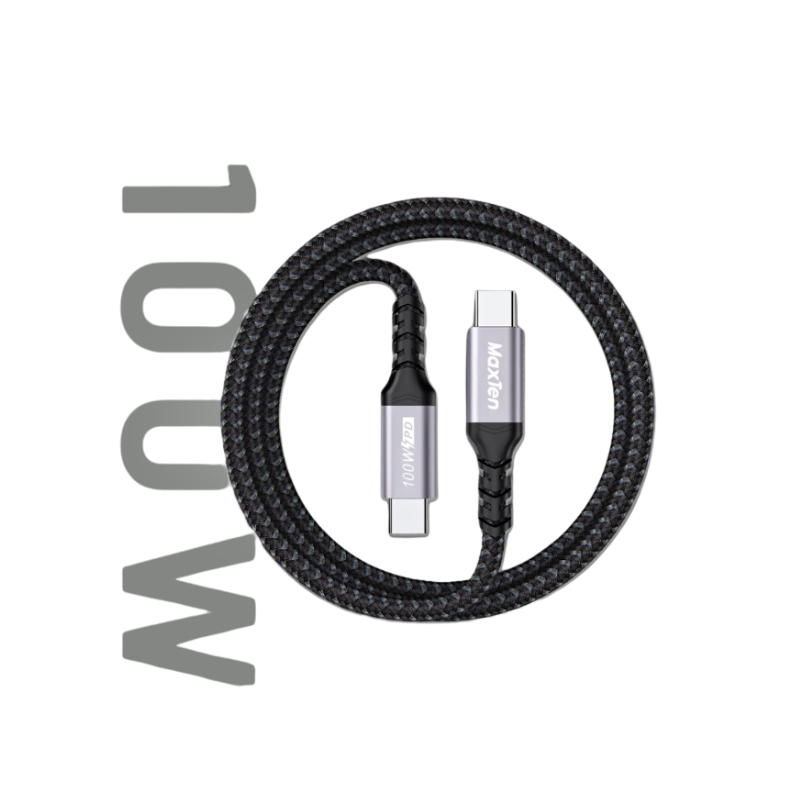 100W USB 3.2 Gen 2 1.5M Type-C to Type-C PD Cable, 10Gbps 4K | 7SC-CA1560B