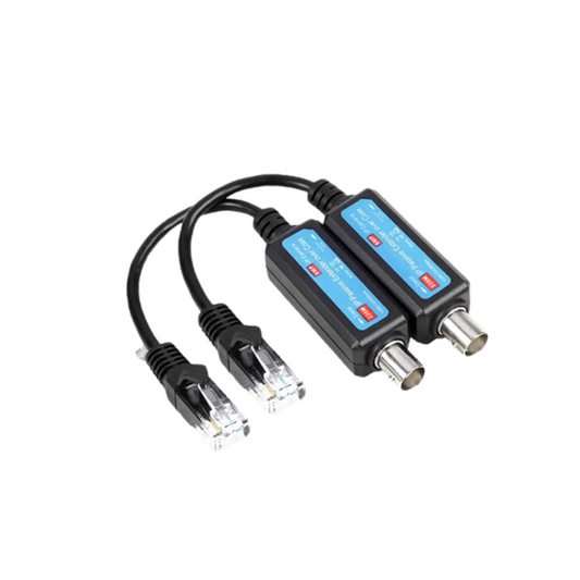 Ethernet RJ45 Extender for IP Camera Over RG59 Coaxial | EPOE703