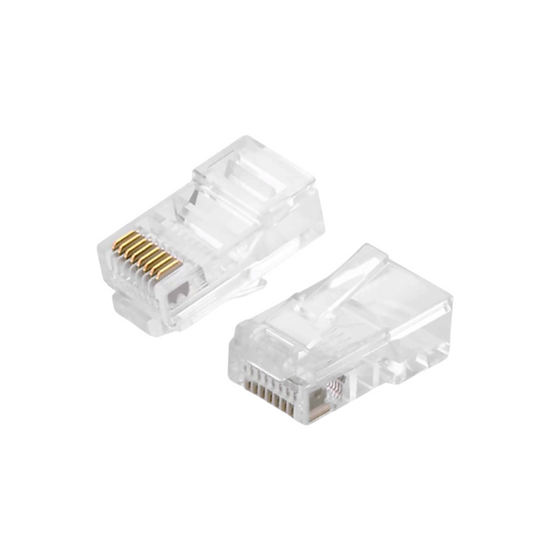 100PCS CAT5E/CAT6 RJ45 Connector for Ethernet Cable | RJ45