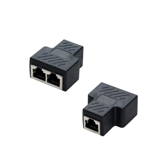RJ45 Splitter Connector Female to Female 1 to 2 Port CAT 5/6/7 | SPC12