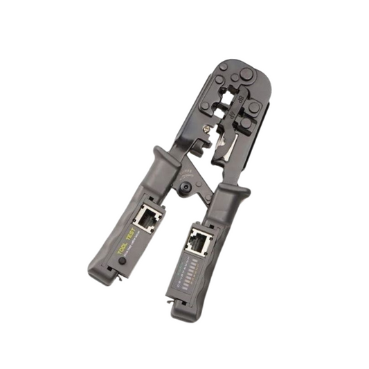 2-in-1 Crimping & Testing Tool for RJ45 CAT5/6/7/8 with LED | CT-HT-N5684CR