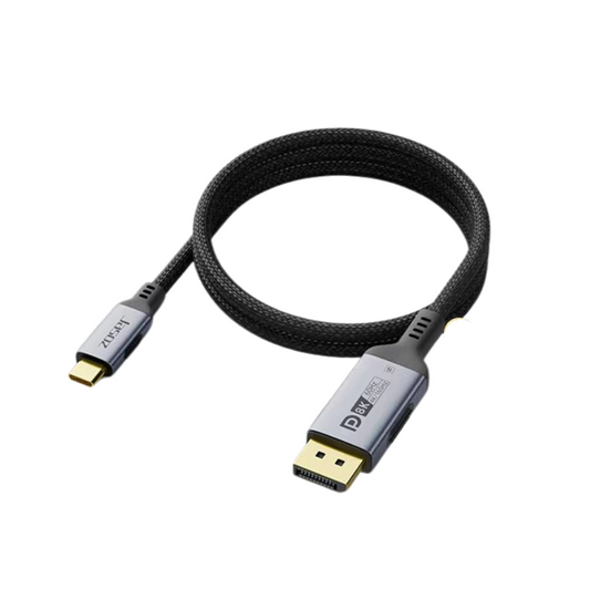 Bidirectional USB Type-C to DP DisplayPort Cable - 8K | 7S-TCDP-2