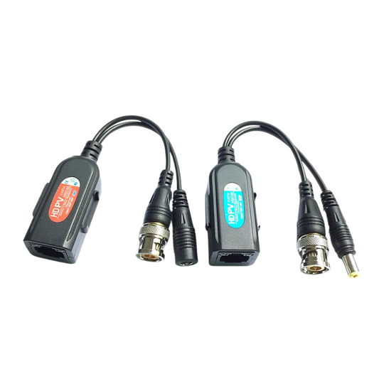 RJ45 UTP Video Balun Pair for HD-CVI/TVI/AHD CCTV Camera | TTP111HDP