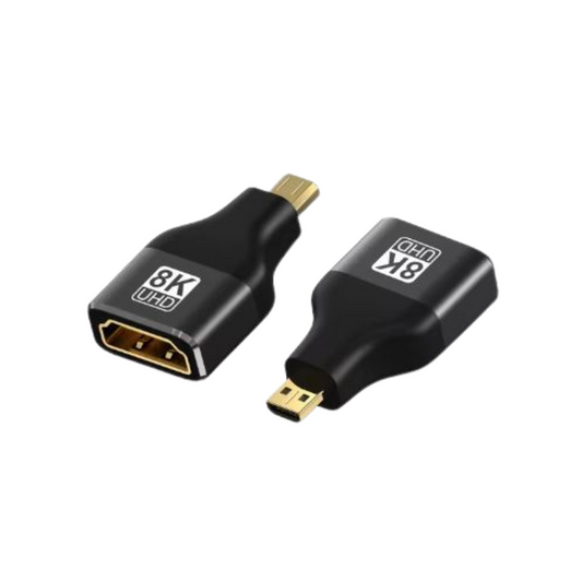 8K Micro HDMI Male to HDMI Female Converter | UGREEN HM-MCHD(M)-HD(F)