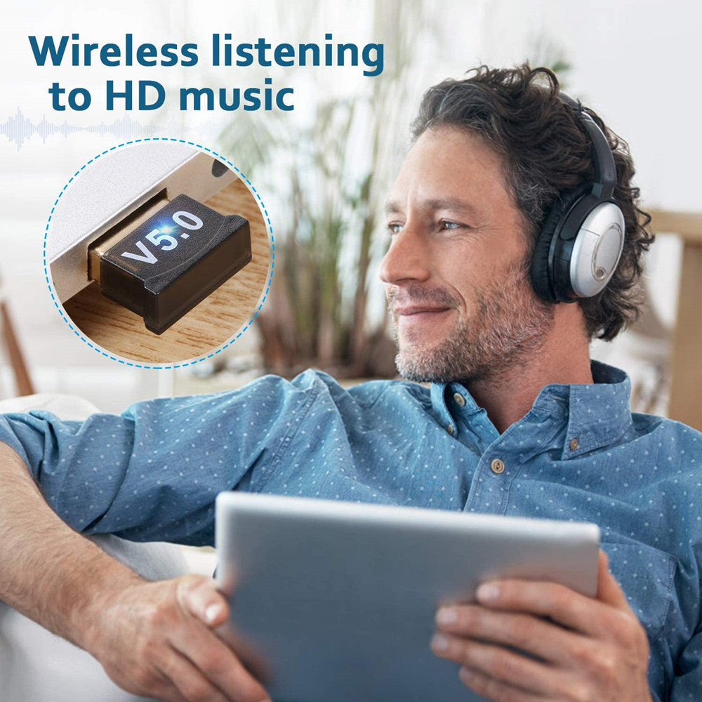 USB Bluetooth 5.0 Adapter Wireless Transmitter Receiver 20M | USB-UB500