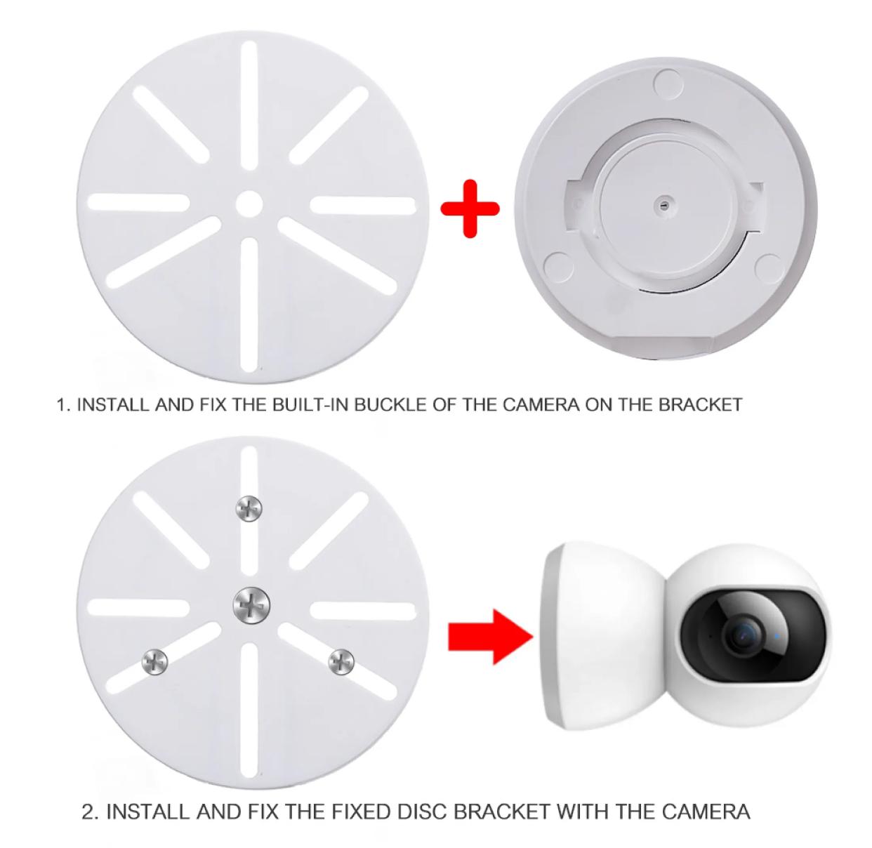 CCTV Camera Mount Bracket | Universal WiFi IP Mount | No Drilling | BRACKET-105
