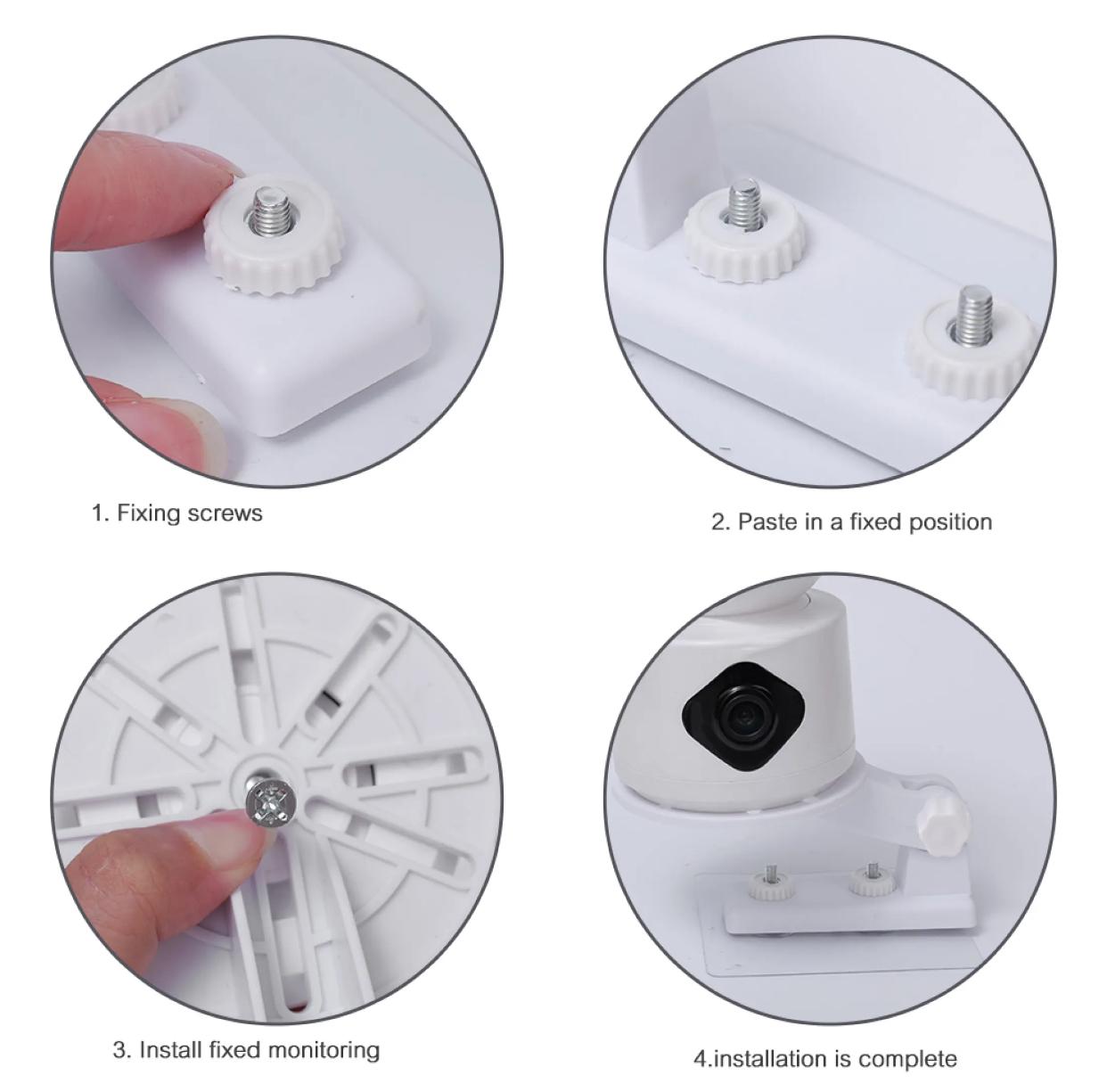 CCTV Camera Mount Bracket | Universal WiFi IP Mount | No Drilling | BRACKET-105